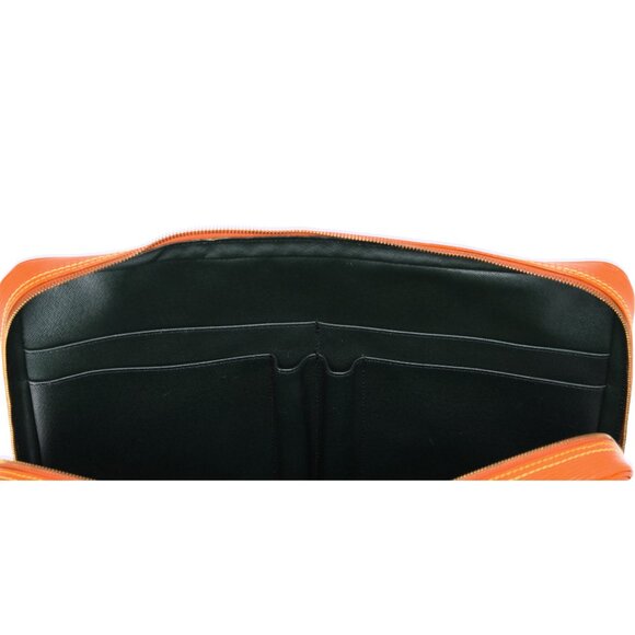 Louis Vuitton Porte Documents Voyage Business Bag M54473 Light Brown Epi - Picture 11 of 11